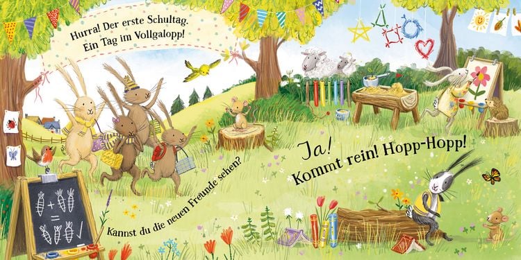 Produktbild: Die Hasenbande: Der erste Schultag