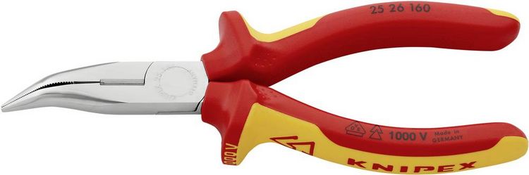 Produktbild: Knipex-Werk Flachrundzange 25 26 160