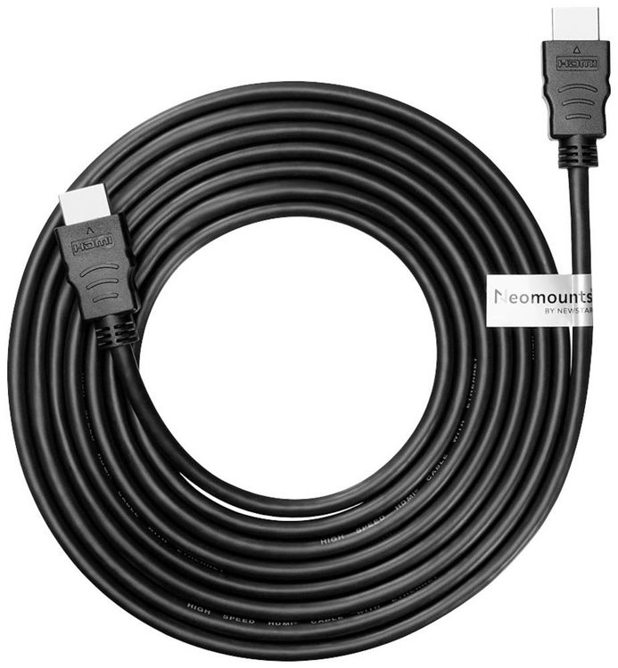 Produktbild: Neomounts HDMI Anschlusskabel HDMI-A Stecker 3.00 m HDMI10MM HDMI-Kabel