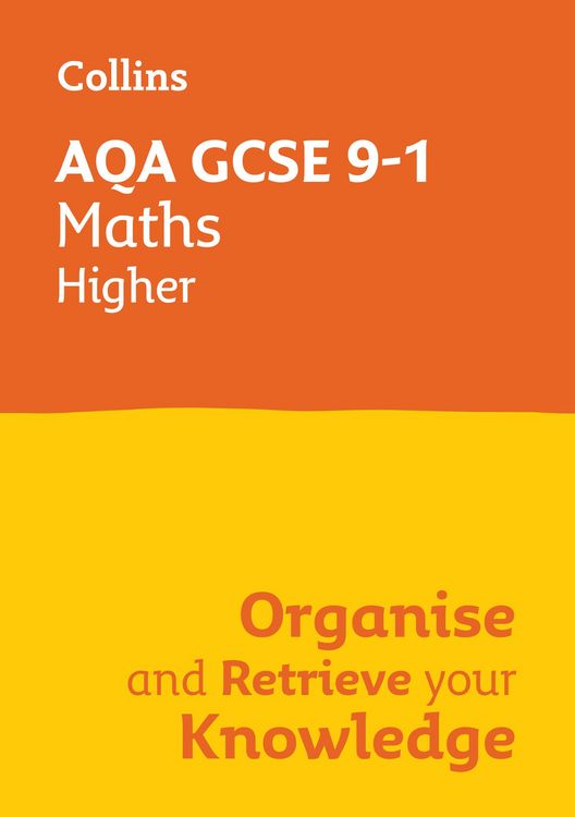 Produktbild: AQA GCSE 9-1 Maths Higher Organise and Retrieve Your Knowledge