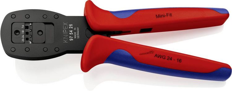 Produktbild: Knipex 97 54 26 Crimpzange Mini-Fit