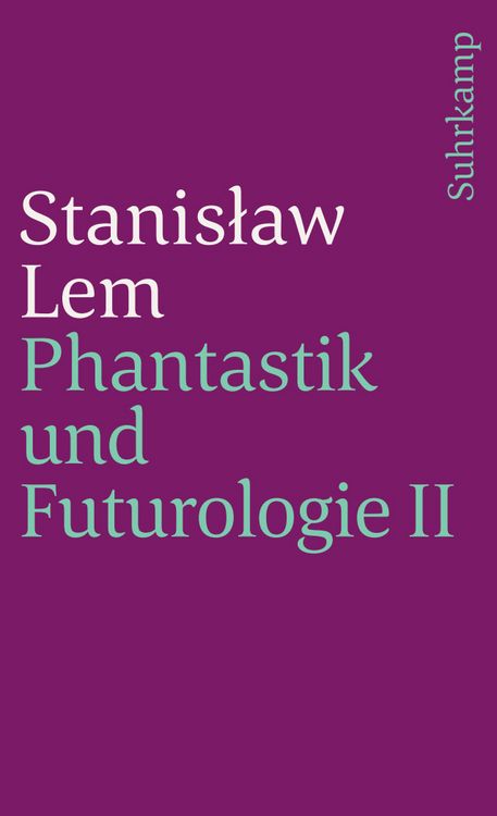 Produktbild: Phantastik und Futurologie. 2. Teil