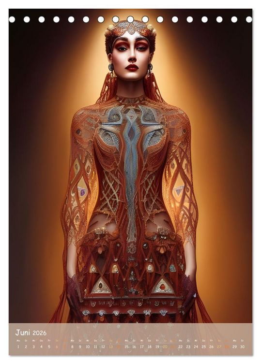 Produktbild: Future Fashion (Tischkalender 2026 DIN A5 hoch), CALVENDO Monatskalender