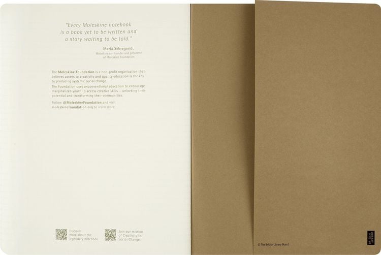 Produktbild: Moleskine Alice im Wunderland Cahier XL (3er-Set), liniert, weicher Einband