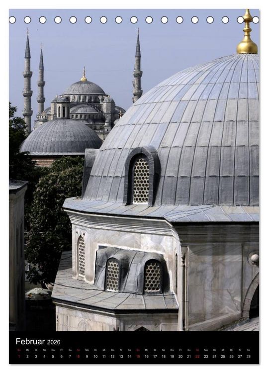 Produktbild: Istanbul, die Perle am Bosporus (Tischkalender 2026 DIN A5 hoch), CALVENDO Monatskalender