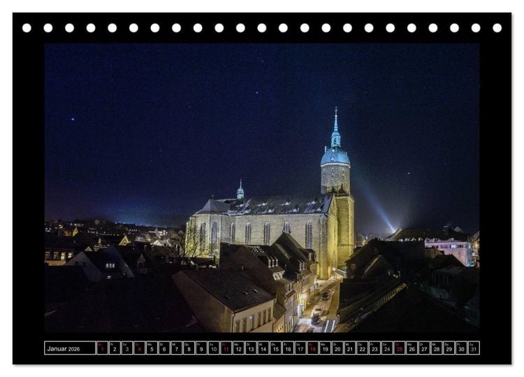 Produktbild: Annaberg im Erzgebirge (Tischkalender 2026 DIN A5 quer), CALVENDO Monatskalender