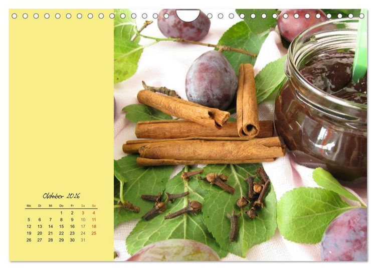 Produktbild: Ach, sind die s&uuml;&szlig;! Rezepte zu Konfit&uuml;ren, Fruchtaufstrichen und Gelees (Wandkalender 2026 DIN A4 quer), CALVENDO Monatskalender