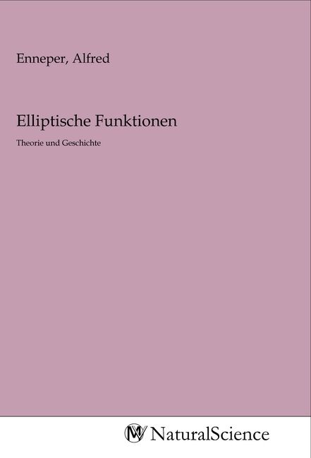 Produktbild: Elliptische Funktionen