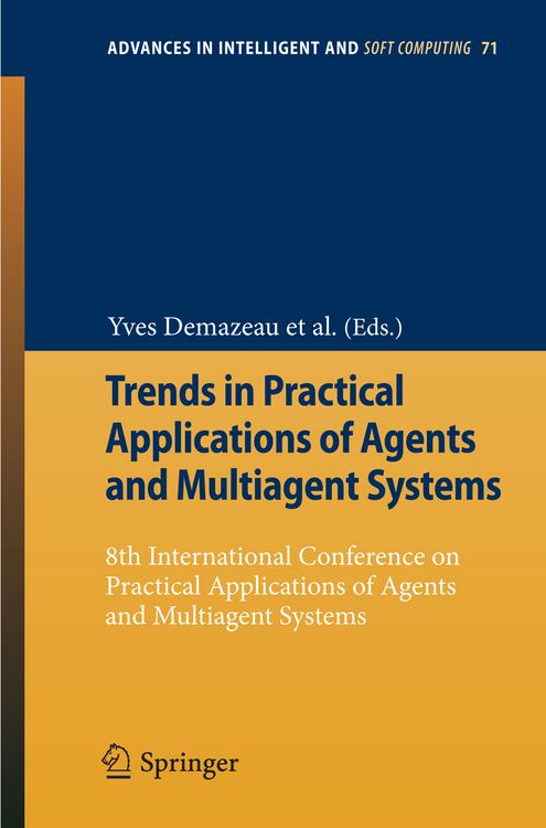 Produktbild: Trends in Practical Applications of Agents and Multiagent Systems