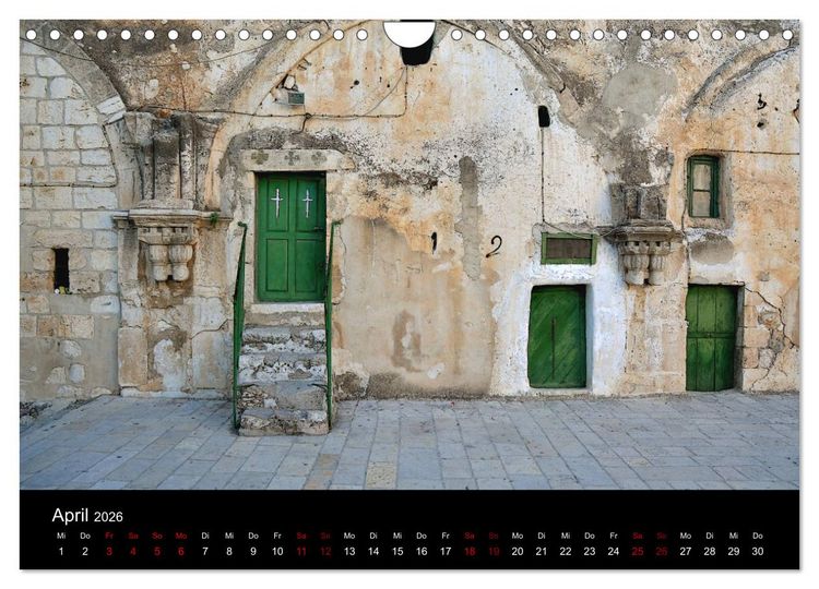Produktbild: Jerusalem, Bilder die einen bewegen (Wandkalender 2026 DIN A4 quer), CALVENDO Monatskalender