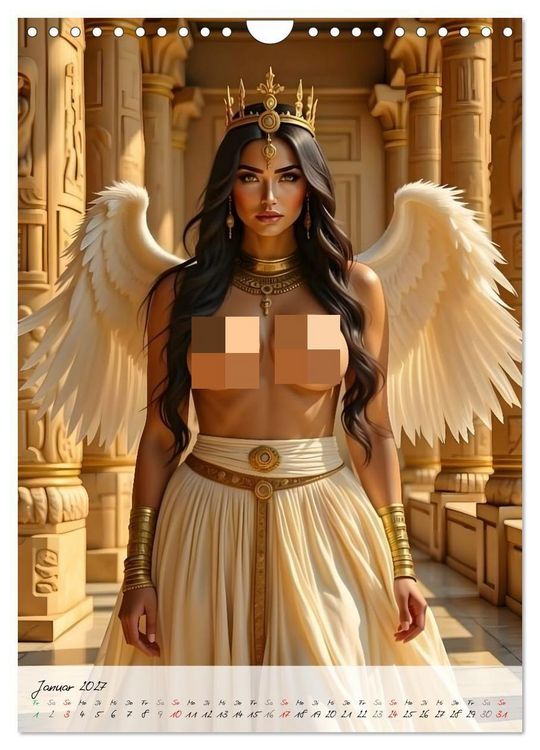 Produktbild: G&ouml;ttinnen der &Auml;gypter (Wandkalender 2027 DIN A4 hoch), CALVENDO Monatskalender