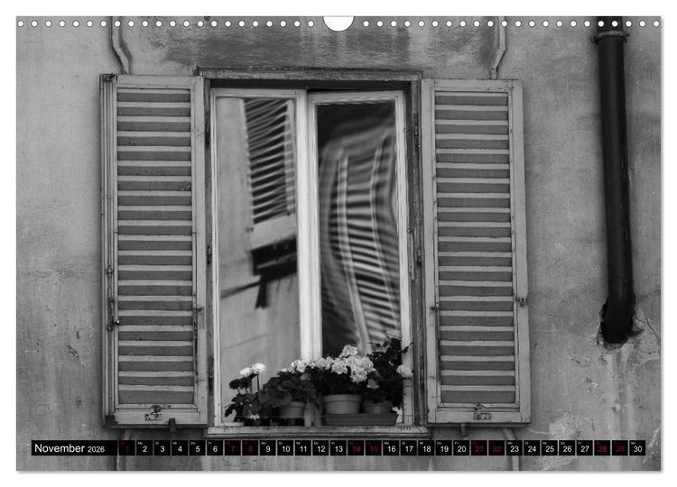 Produktbild: Toscana - monocromatico (Wandkalender 2026 DIN A3 quer), CALVENDO Monatskalender