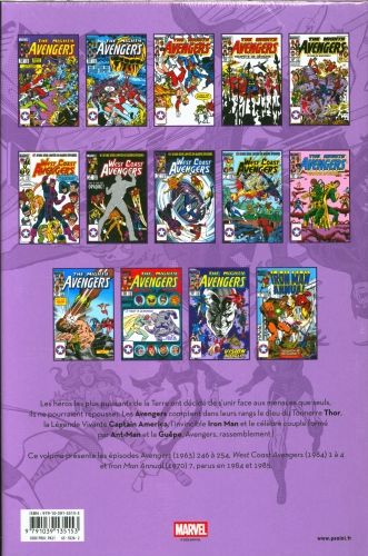 Produktbild: The Avengers : l'int&eacute;grale. 1984-1985