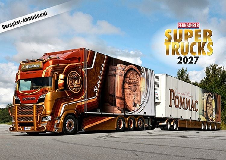 Produktbild: Supertrucks Kalender 2027