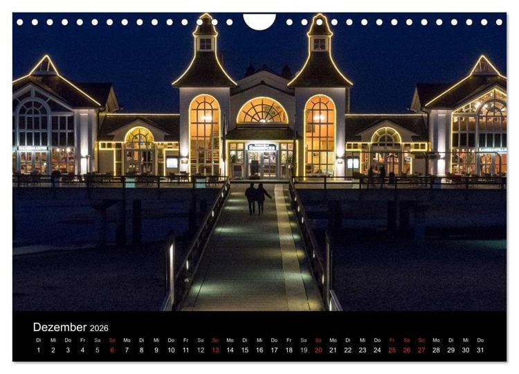Produktbild: Gesehen auf - R&uuml;gen und Hiddensee (Wandkalender 2026 DIN A4 quer), CALVENDO Monatskalender