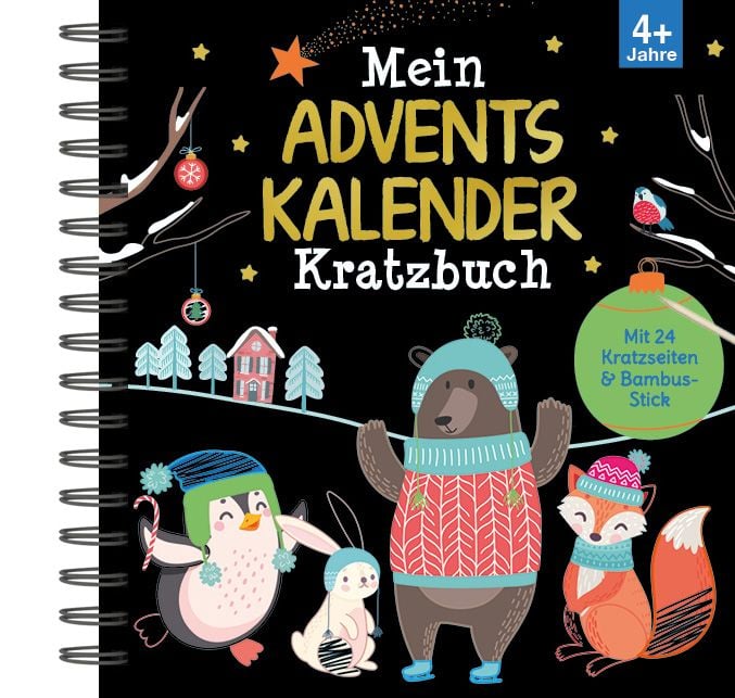 Produktbild: Mein Adventskalender-Kratzbuch