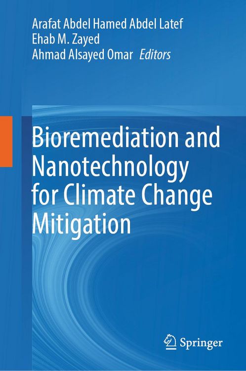 Produktbild: Bioremediation and Nanotechnology for Climate Change Mitigation