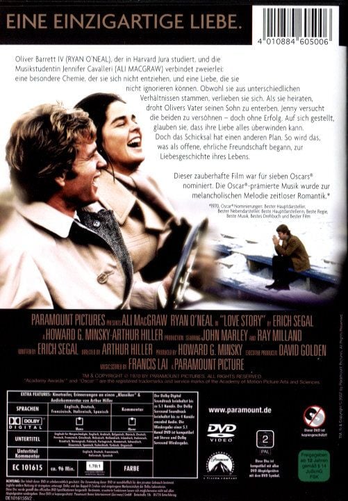 Arthur Hiller Love Story 1970 Full Movie Online Love Story (1970