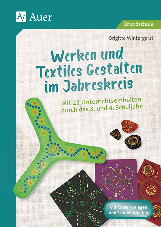 Produktbild: Werken und Textiles Gestalten im Jahreskreis