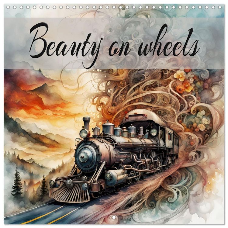 Produktbild: Beauty on wheels (Wall Calendar 2026 12 &times; 12 Inch) CALVENDO 12 Month Wall Calendar