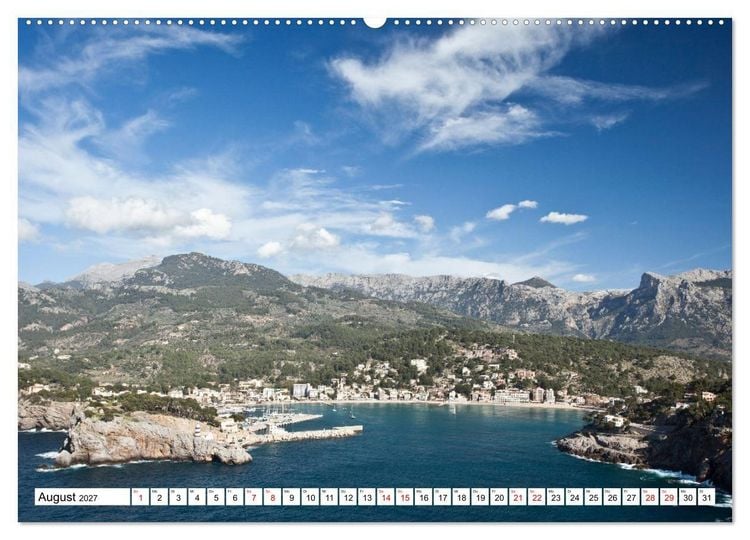 Produktbild: Mallorca - Momente einer Reise (hochwertiger Premium Wandkalender 2027 DIN A2 quer), Kunstdruck in Hochglanz