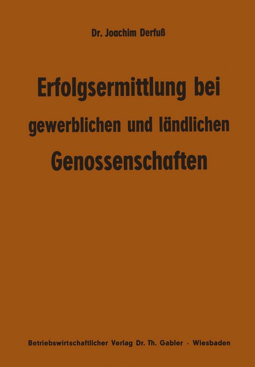 Produktbild: Erfolgsermittlung bei gewerblichen und l&auml;ndlichen Genossenschaften