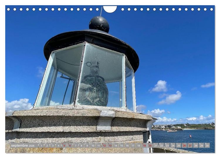 Produktbild: Phare de Kermorvan (Calendrier mural 2026 DIN A4 vertical), CALVENDO calendrier mensuel