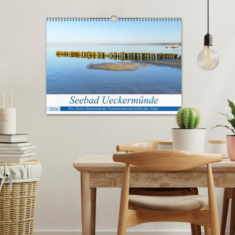 Produktbild: Seebad Ueckerm&uuml;nde (Wandkalender 2026 DIN A3 quer), CALVENDO Monatskalender