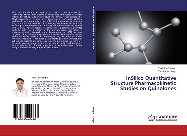 Produktbild: InSilico Quantitative Structure Pharmacokinetic Studies on Quinolones