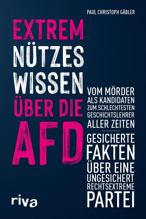 Produktbild: Extrem n&uuml;tzes Wissen &uuml;ber die AfD