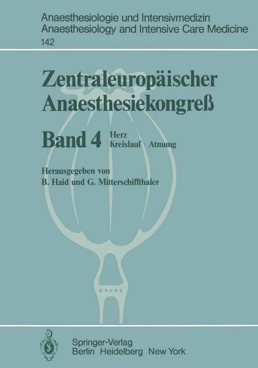 Produktbild: Zentraleurop&auml;ischer Anaesthesiekongre&szlig;