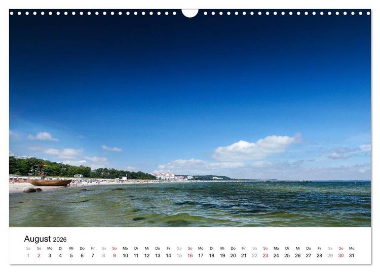 Produktbild: R&uuml;gen (Wandkalender 2026 DIN A3 quer), CALVENDO Monatskalender