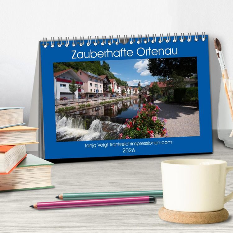 Produktbild: Zauberhafte Ortenau (Tischkalender 2026 DIN A5 quer), CALVENDO Monatskalender