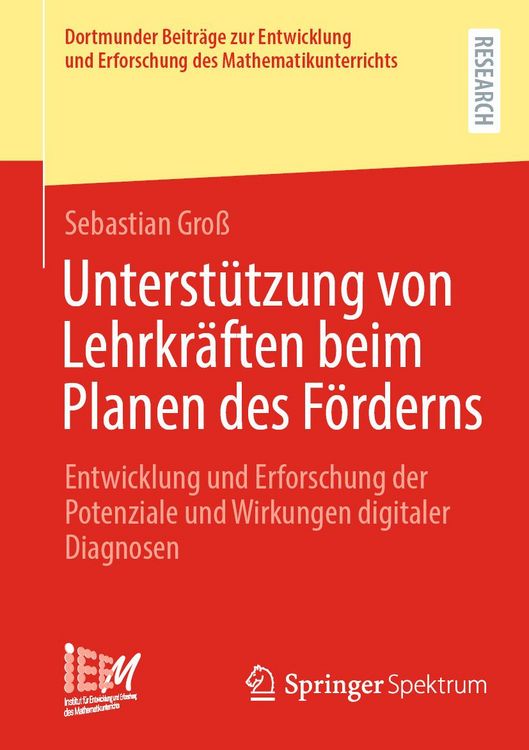 Produktbild: Unterst&uuml;tzung von Lehrkr&auml;ften beim Planen des F&ouml;rderns