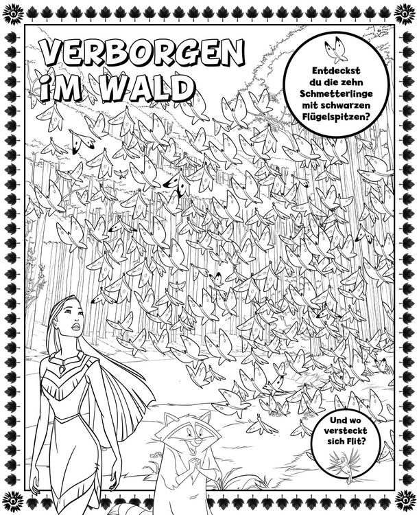 Produktbild: Disney Prinzessin: Mein Wimmel-Malblock