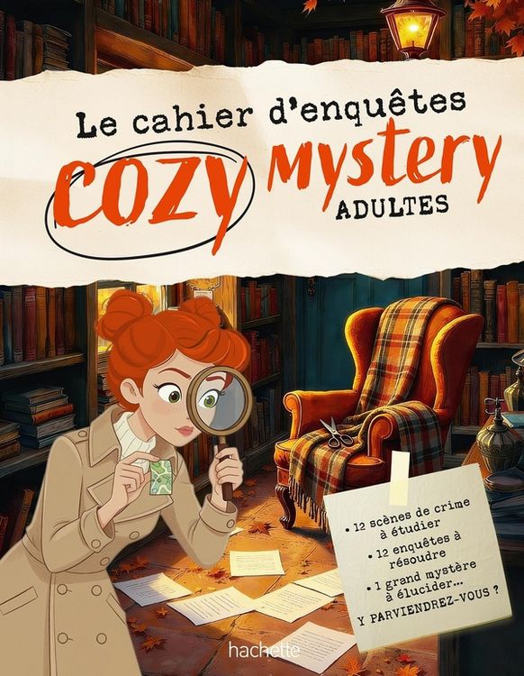 Produktbild: Le cahier d'enqu&ecirc;tes cozy mystery adultes