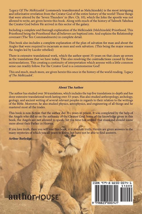 Produktbild: Legacy of the Melkizadek