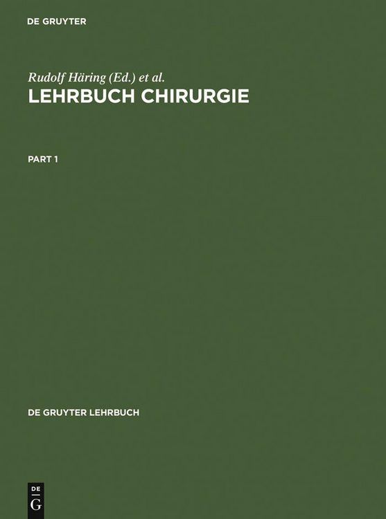 Produktbild: Lehrbuch Chirurgie