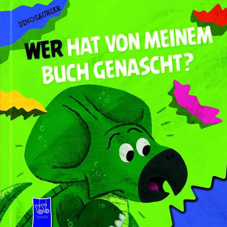 Produktbild: Wer hat von meinem Buch genascht? - Dinosaurier