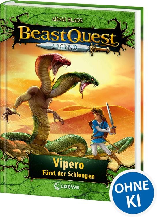 Produktbild: Beast Quest Legend (Band 10) - Vipero, F&uuml;rst der Schlangen