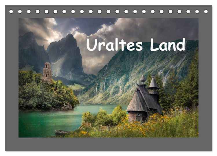 Produktbild: Uraltes Land (Tischkalender 2026 DIN A5 quer), CALVENDO Monatskalender
