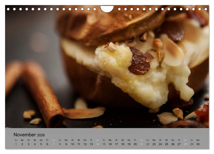 Produktbild: S&uuml;&szlig;kram - Leckereien aus der K&uuml;che (Wandkalender 2026 DIN A4 quer), CALVENDO Monatskalender