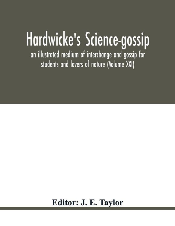 Produktbild: Hardwicke's science-gossip
