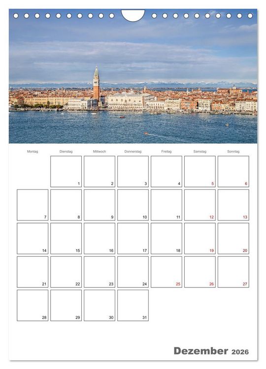 Produktbild: Italiens Sch&ouml;nheit - Terminplaner (Wandkalender 2026 DIN A4 hoch), CALVENDO Monatskalender