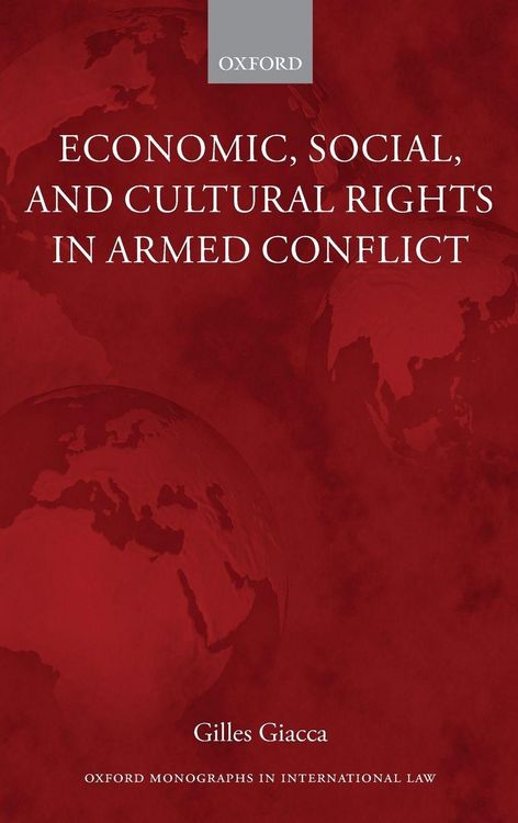 Produktbild: Economic, Social, and Cultural Rights in Armed Conflict