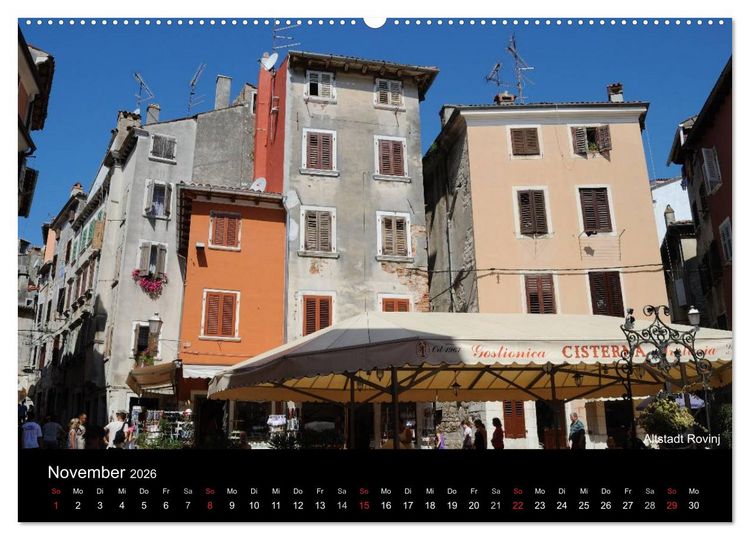 Produktbild: ISTRIEN - Die Perle Kroatiens (Wandkalender 2026 DIN A2 quer), CALVENDO Monatskalender