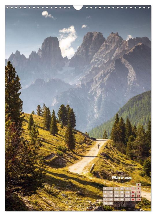 Produktbild: Dolomiten, ein Meer aus Bergen by VogtArt (Wandkalender 2026 DIN A3 hoch), CALVENDO Monatskalender