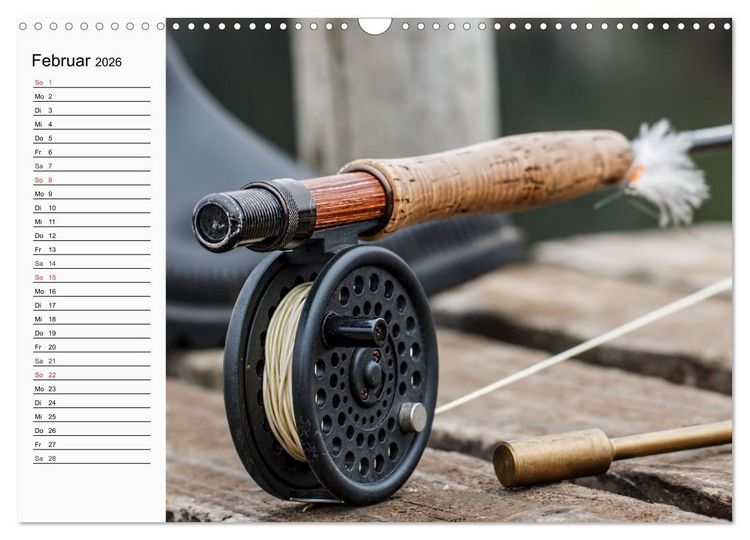 Produktbild: Faszination Angeln und Fischen (Wandkalender 2026 DIN A3 quer), CALVENDO Monatskalender