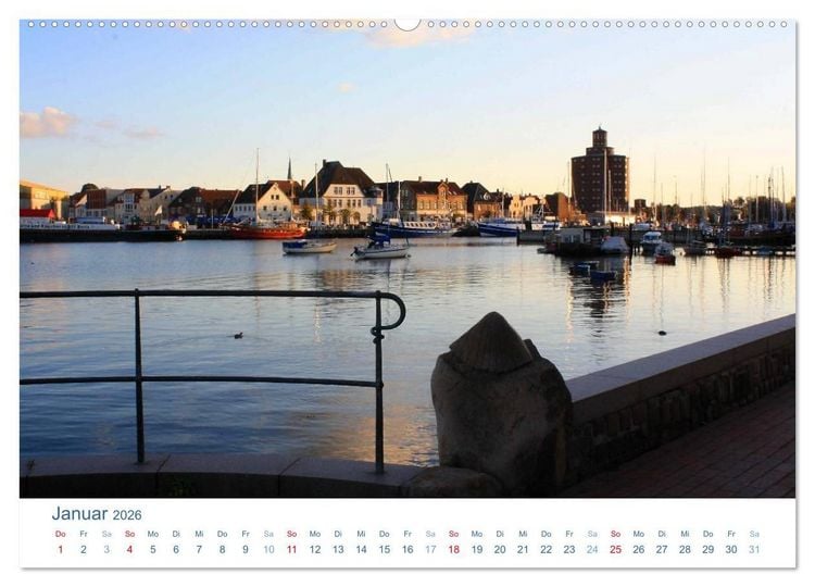 Produktbild: Schwansen 2026. Impressionen zwischen Schlei und Ostsee (hochwertiger Premium Wandkalender 2026 DIN A2 quer), Kunstdruck in Hochglanz