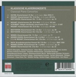 Produktbild: Klassische Klavierkonzerte